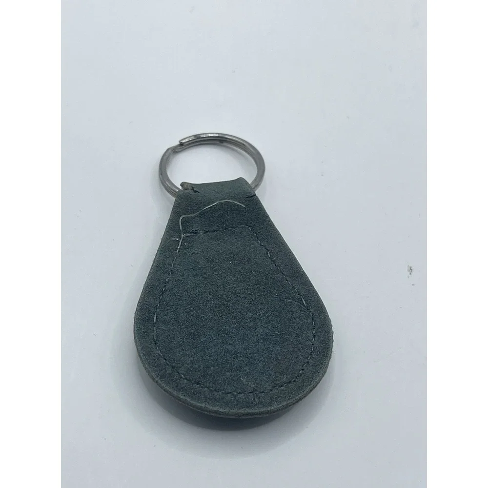 Capri Keychain Black Leather Key‎ Chain